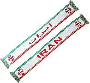 وشاح كرة قدم إيراني محبوك 2026، وشاح يورو سكارف لكرة القدم الإيرانية، وشاح كرة قدم مطبوع بتصميم محبوك - Product Image 6