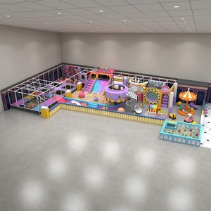 Conjunto de Equipos de Juegos Infantiles Personalizados para Niños, Parque de Diversiones Infantil Interior - Product Image 2