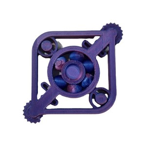 Giocattolo Fidget Spinner Stampato in 3D con Ingranaggi Rotanti, Antistress Portatile per Bambini dai 5 ai 13 Anni, Gioco Puzzle Unisex in Plastica - Product Image 4