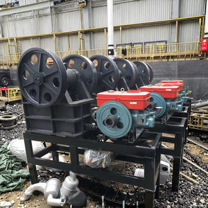 Los fabricantes suministran una pequeña trituradora de piedra PE 150x250, una trituradora de mandíbulas móvil portátil. - Product Image 4