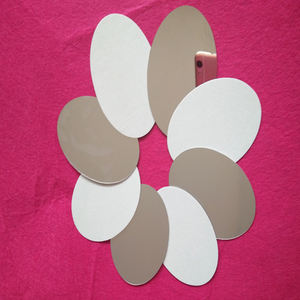 Placa de panel de <span class=keywords><strong>poliestireno</strong></span>/perspex para <span class=keywords><strong>espejo</strong></span>, autoadhesivo, flexible, suave, redondo, cuadrado, tamaño personalizado - Product Image 2