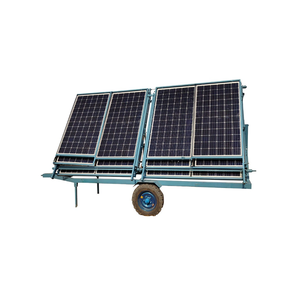 High-Efficiency Hybrid Off-Grid <b>Solar</b> Trolley Unit Mobile Charging <b>Lighting</b> <b>System</b> Lithium-Ion Battery Customizable Pure - Product Image 5
