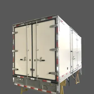 Anti UV Dry Freight Van Body Box Truck Body CKD Made Of Light Weight Composite Sandwich Panels