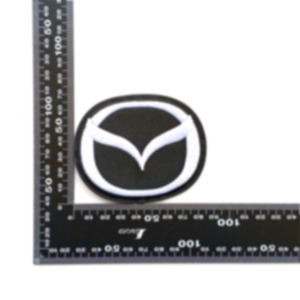 Parche de mezclilla bordado en 3D de gran venta con diseño de coche único, estilo termoadhesivo con borde Merrow - Product Image 5