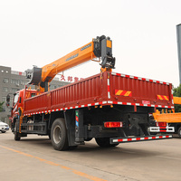 Nouvelle grue mobile télescopique de 10 tonnes, composants essentiels durables : vérin hydraulique Moog, moteur, boîte de vitesses, roulement, capacité de levage maximale