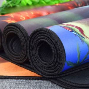 Custom Dark Blue Nylon Small <b>Mouse</b> Pad 6x8 Inches-Thermal Transfer Printing Non- Waterproof <b>Mat</b> for Wireless <b>Mouse</b> Home - Product Image 2