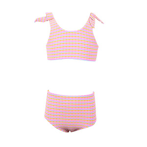 Girls Two Piece Bikini Swimsuits Hawaiian Floral Bathing Suit For - View #6