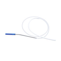 Tube de drainage rond cannelé en silicone de qualité médicale pour le drainage des plaies et thoracique, certifié CE, 7mm/10mm (10Fr-19Fr), type adhésif