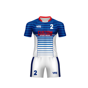 Ultima maglia da Rugby sublimata personalizzata traspirante e confortevole divisa da uomo maglia da Rugby <span class=keywords><strong>Blues</strong></span> League - Product Image 2