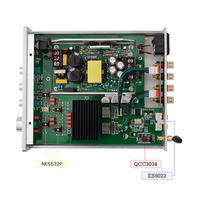 Sistema de Audio para el Hogar BRZHIFI 3255-A BT 5.0 300WX2, Reproductor de Audio Digital Estéreo de Alta Potencia, Amplificador de Alta Gama - Product Image 4