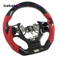 Volant en fibre de carbone LED personnalisable pour Lexus IS ISF RC CT NX IS250 IS300 IS350 RC300 RC350