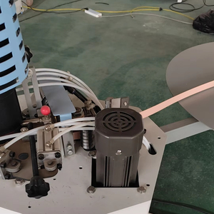 Tốc Độ Cao Của Nhãn Hiệu Cạnh Dải Máy Máy Chế Biến Gỗ PVC Bảng Điều Chỉnh Đồ Nội Thất Làm Chế Biến Gỗ Cong Cạnh Bander - Product Image 5