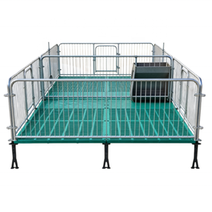 Lit de maternité et unité de nurserie pour porcs, équipement agricole en acier galvanisé résistant à la corrosion - Product Image 6