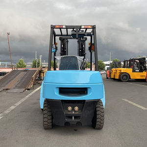 מלגזה דיזל 3 טון <span class=keywords><strong>5</strong></span> טון גובה הרמה 3000-7000 מ\\\"מ צמיגים מלאים לשימוש חיצוני - Product Image 2