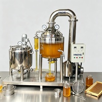 Usine complète de traitement du miel : extracteur, concentrateur, pasteurisateur, remplisseur