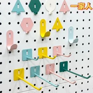 Pegboard Hooks 6mm Metal Storage Shelves DIY <b>Desk</b> Racks Wall Organizer Hardware Accessories Parts - Product Image 1