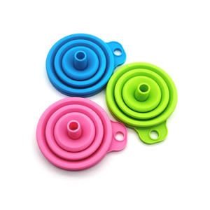 กรวยซิลิโคนพับได้อุปกรณ์ทำอาหารอุปกรณ์ทำอาหาร - Product Image 4