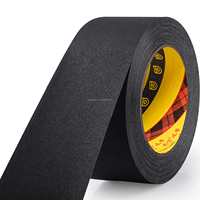 Gaffa-Tape Schwarz Rückstandsfrei, Nicht Reflektierend Hochbelastbar Professionell Geeignet für Fotografie-Hintergründe Kabel Bodenmarkierung