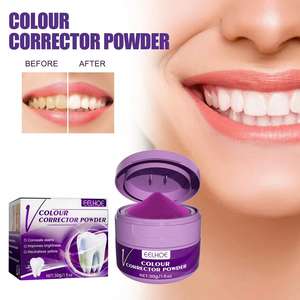 <span class=keywords><strong>EELHOE</strong></span> Polvo Blanqueador Dental Natural Morado, <span class=keywords><strong>Corrector</strong></span> de Color, Blanqueamiento Dental, Eliminador de Manchas Dentales - Product Image 5