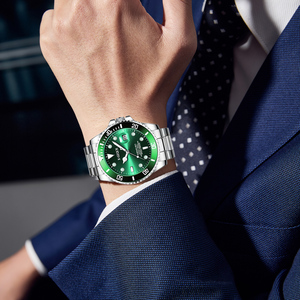 X-GEQCK Montre <span class=keywords><strong>Homme</strong></span> de Style Classique Tendance en Acier Inoxydable, Montre-Bracelet de Luxe de Grande Marque, Idée Cadeau - Product Image 6