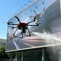 Drone de nettoyage industriel pour éoliennes, panneaux publicitaires, chemins en verre et visites touristiques, fourni par l'usine