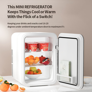 Mini réfrigérateur personnalisé de meilleure qualité 18 litres réfrigérateur de beauté cosmétiques <span class=keywords><strong>petit</strong></span> réfrigérateur mini portable - Product Image 3