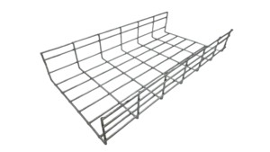 Gouttière de câbles en treillis métallique zingué de haute qualité, forte adhérence, pour projets de câblage électrique de gares, usine chinoise - Product Image 2