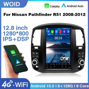 Autoradio Android 15 de 12,8 pouces pour Nissan Navara D40 Nissan Pathfinder R51 2008-2012, lecteur multimédia de voiture, unité principale, écran tactile - Product Image 2