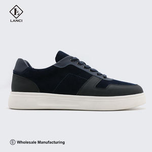 LANCI OEM Sneakers Hommes Chaussures <span class=keywords><strong>en</strong></span> Cuir Vente <span class=keywords><strong>en</strong></span> Gros Designer Personnalisé Chaussures de Sport <span class=keywords><strong>en</strong></span> Cuir pour Hommes Chaussures de Skateboard de Luxe Personnalisées pour Hommes - Product Image 2