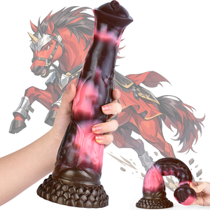 NNSX Riesiger Pferde-Dildo Realistisches Sexspielzeug für Frauen G-Punkt-Masturbation Tierpenis Silikon-Dildo für Analplug Anale Dilatation <span class=keywords><strong>Sex</strong></span> - Product Image 1