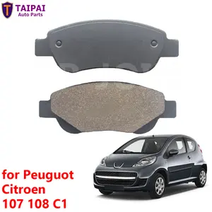 Spare Parts Brake Systems Brake Pads D1604 GDB1633 4253.28 107 108 C1 For Peuguot Citroen