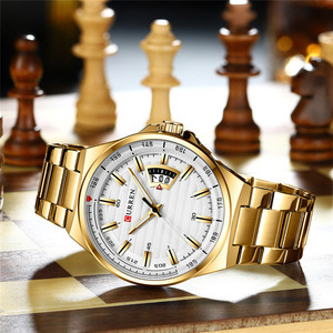 Curren 8375 Uomini di Marca di <span class=keywords><strong>Orologi</strong></span> di Lusso <span class=keywords><strong>Orologi</strong></span> <span class=keywords><strong>da</strong></span> <span class=keywords><strong>Polso</strong></span> Al Quarzo Degli Uomini di Modo Della Fascia Dell'acciaio Inossidabile Auto Data Orologio Relojes - Product Image 4