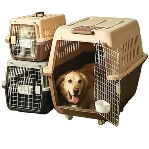 Shopee गर्म बेच पालतू airbox उच्च गुणवत्ता बॉक्स बिल्ली कुत्ते पालतू यात्रा पालतू वाहक पिंजरे