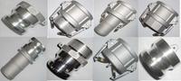 Acoplamientos de Aluminio/Acero Inoxidable Tipo A B C D E F DC DP, Conector Rápido CamLock/Groove, Acoplamiento Rápido para Mangueras