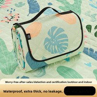 Tapis de pique-nique auto-adhésif personnalisé, résistant à l'humidité, pour camping et plage, tapis de sol portable pour barbecue toutes saisons, 2 kg