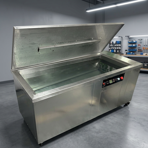 Cuisson lente sous température contrôlée Précision ultrasonique pour une chaleur uniforme dans toute la cuve Meilleure saveur Adoucissement Machine de cuisson sous vide 500L - Product Image 1