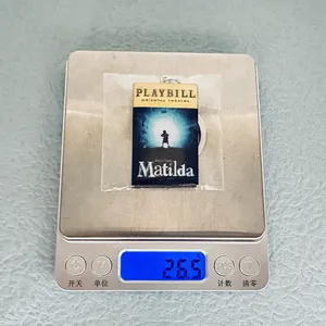 سلسلة مفاتيح موسيقية واسعة عصرية من سبائك الزنك بتخفيضات كبيرة ، حلقة مفاتيح من Playbill للنساء والرجال والفتيان والفتيات ، سلسلة مفاتيح هدايا للسيارة - Product Image 6