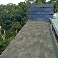 ASTM USA Standard Indien Kerala Design Bitumen Schindeln Wasserdichte Dachmaterialien Dachschindeln
