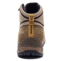 Bottes de randonnée imperméables en daim pour hommes Elkland - Bottes de trekking décontractées d'automne pour l'extérieur, bout pointu, semelle extérieure en caoutchouc antidérapante, respirantes