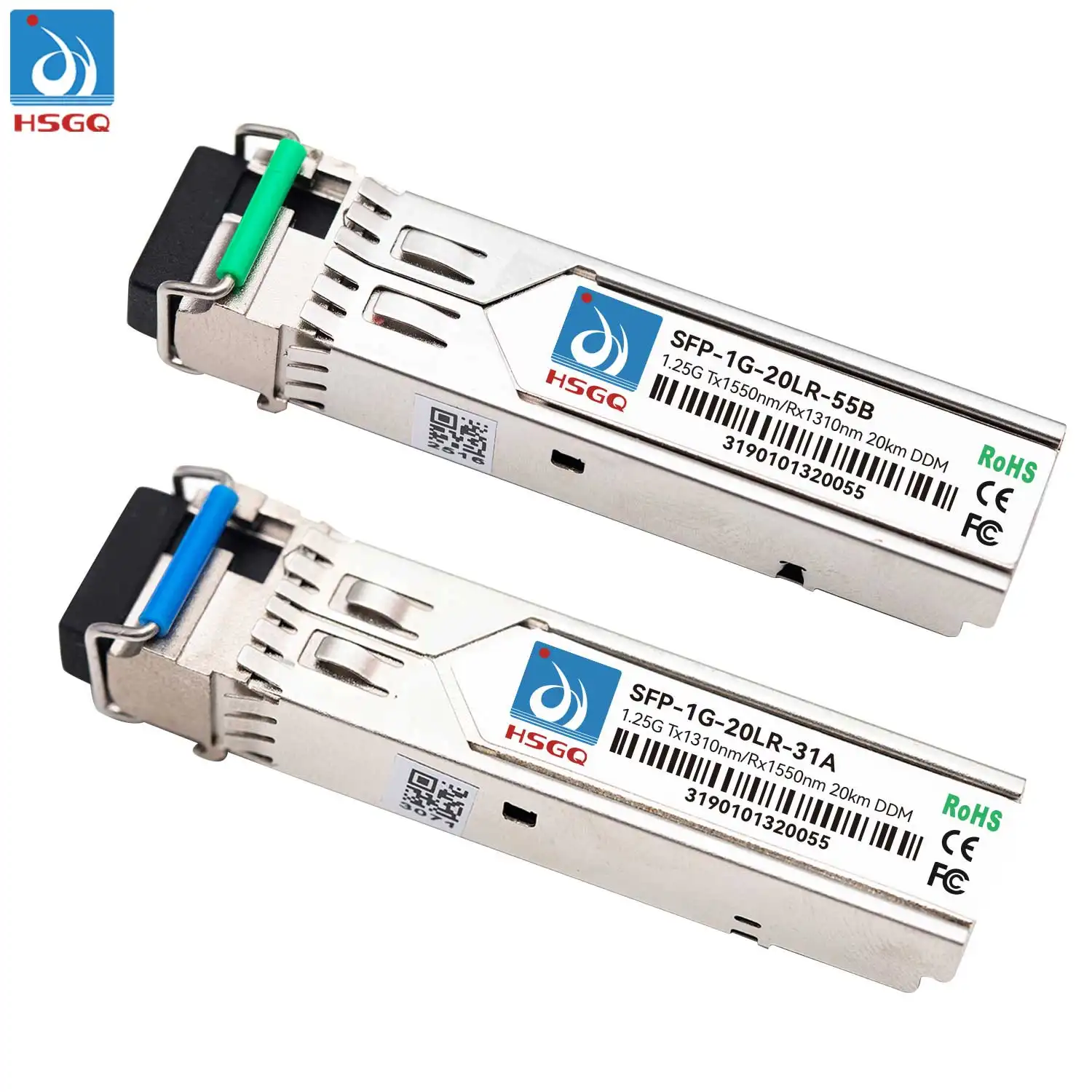 Odi Hsgq Ftth 20Km 1.25G 1550nm Lc Sfp Module Sfp-10g-sr Hewlett Packard Enterprise Optische Transceiver