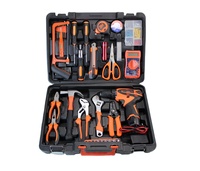 Perceuse au lithium 12V 46 pièces 246 pièces ensemble d'outils de forage perceuse à percussion pour Offre Spéciale