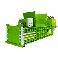 Presse à balles horizontale en acier, compacteur hydraulique pour le recyclage des déchets métalliques
