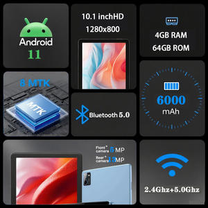 2024新しい<span class=keywords><strong>10</strong></span>.1インチタブレットコンピュータOcta CoreクロスボーダーEコマースビジネス用フル4Gネットワーク4G学習用コール - Product Image 3