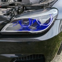 Module LED DRL jaune RVB avec télécommande via application mobile 12V pour feux de jour BMW F06 F12 F13