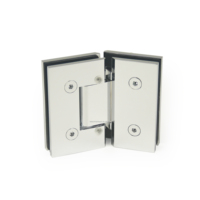 Quincaillerie de porte coulissante de douche moderne en acier inoxydable pour appartements, hôtels, escaliers, villas, centres commerciaux - Résistant à l'eau et à la rouille, garantie 5 ans