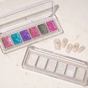 2024 nouveau Style Nail Art pâte poudre solide OEM Service Chrome <span class=keywords><strong>crème</strong></span> Palette d'ongles - Product Image 3