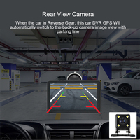 Junsun — voiture de 7 pouces, Android, Navigation GPS, bluetooth, AVIN, wifi, caméra de recul, navigateur, carte de l'europe, espagne, France