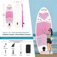 Planche de SUP gonflable portable tout-terrain avec taille personnalisée pour l'océan et les eaux calmes, en PVC écologique, unisexe