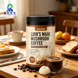 Polvo de Café Instantáneo de Melena de León para Mejorar la Claridad Mental y Aliviar la Lentitud Mental - Product Image 5