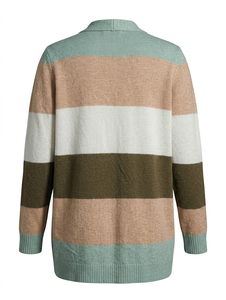 Prime Vista Exports Limited - Ropa de abrigo informal para mujer, estilo casual, con contraste de color y frente abierto, para invierno (mezcla de viscosa/nailon/poliéster) - Product Image 3
